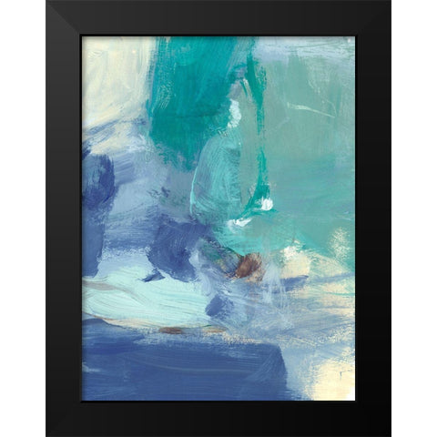 Front I Black Modern Wood Framed Art Print by Long, Christina
