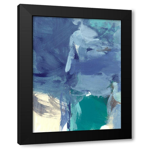 Front II Black Modern Wood Framed Art Print with Double Matting by Long, Christina