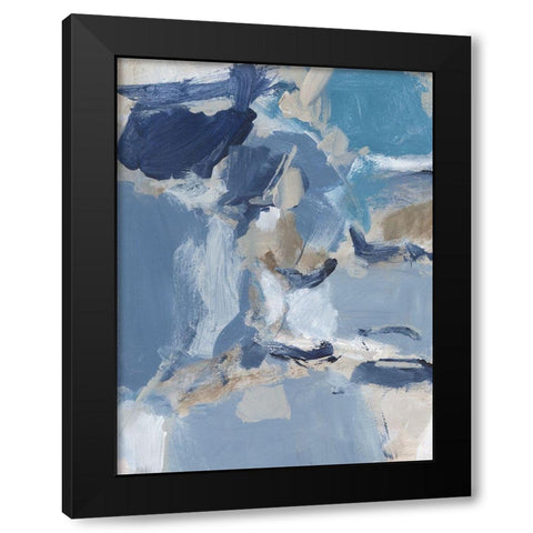 Alaska I Black Modern Wood Framed Art Print with Double Matting by Long, Christina