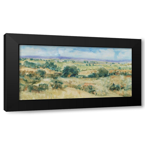 Soft Lavender Sky II Black Modern Wood Framed Art Print with Double Matting by OToole, Tim