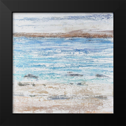 Coastal Seascape I Black Modern Wood Framed Art Print by OToole, Tim