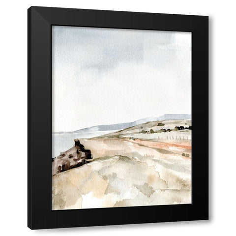 Westport I Black Modern Wood Framed Art Print by Caroline, Emma