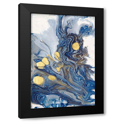 Awaken Heart I Black Modern Wood Framed Art Print by Bramma, Lila