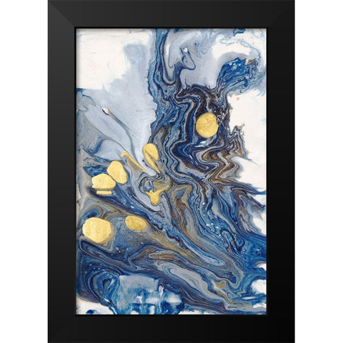 Awaken Heart I Black Modern Wood Framed Art Print by Bramma, Lila