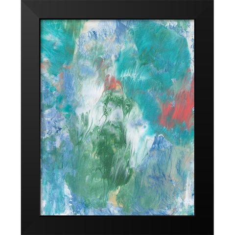 Wonder II Black Modern Wood Framed Art Print by Bramma, Lila