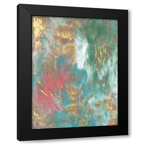 Ancient Teachings I Black Modern Wood Framed Art Print by Bramma, Lila