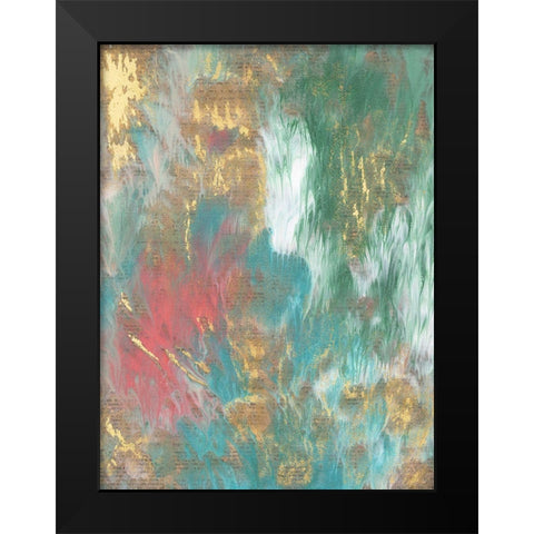 Ancient Teachings I Black Modern Wood Framed Art Print by Bramma, Lila