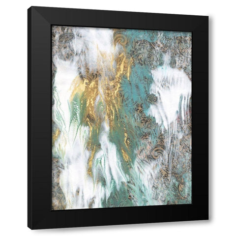 Ancient Teachings II Black Modern Wood Framed Art Print with Double Matting by Bramma, Lila