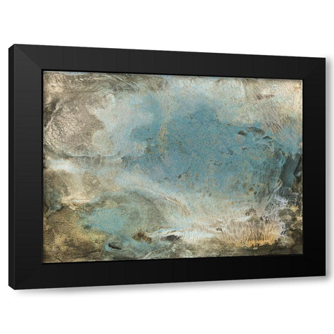 Proximity II Black Modern Wood Framed Art Print by Bramma, Lila