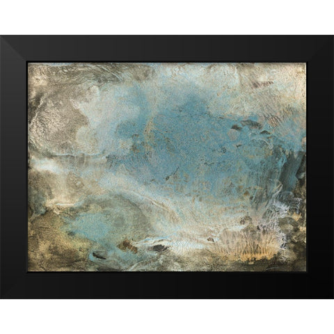 Proximity II Black Modern Wood Framed Art Print by Bramma, Lila