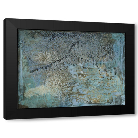 Proximity III Black Modern Wood Framed Art Print with Double Matting by Bramma, Lila