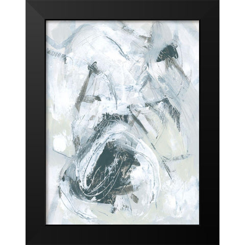 Specific Impulse II Black Modern Wood Framed Art Print by Vess, June Erica