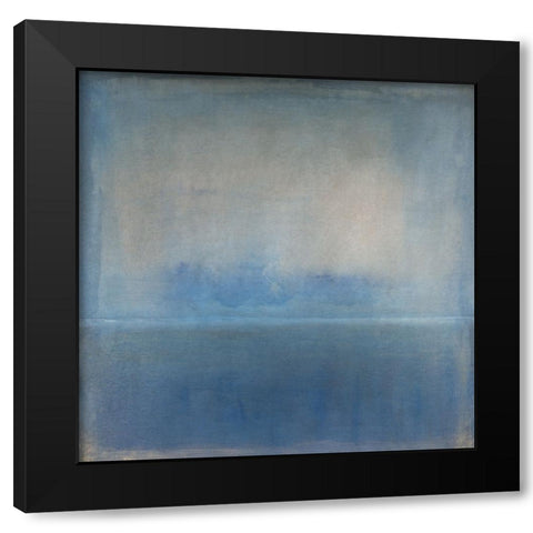 Evening Shore II Black Modern Wood Framed Art Print with Double Matting by OToole, Tim
