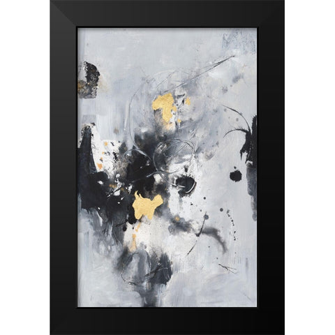 The Dance IV Black Modern Wood Framed Art Print by Combs, Joyce