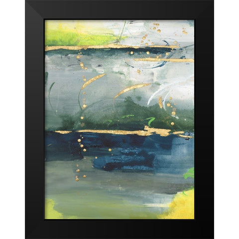 Coming Ashore I Black Modern Wood Framed Art Print by Combs, Joyce
