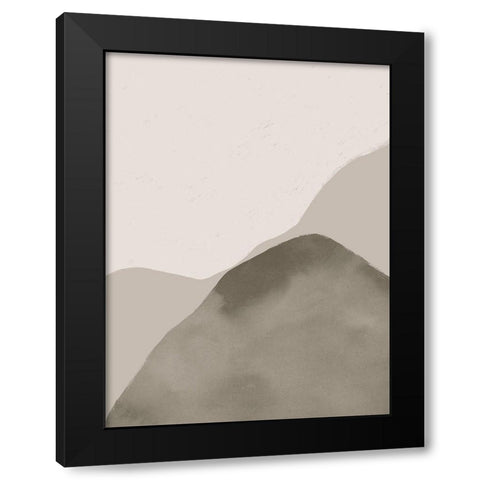 Cloud Kiss I Black Modern Wood Framed Art Print with Double Matting by Barnes, Victoria