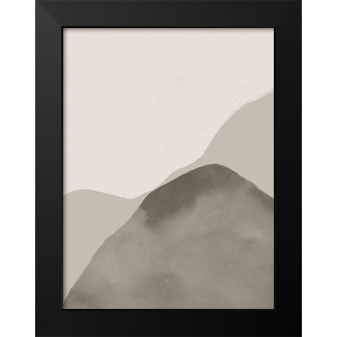 Cloud Kiss I Black Modern Wood Framed Art Print by Barnes, Victoria