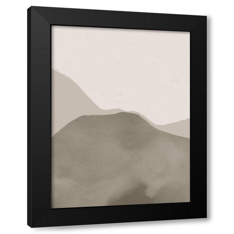 Cloud Kiss II Black Modern Wood Framed Art Print with Double Matting by Barnes, Victoria