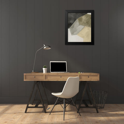 Tectonic Shift II Black Modern Wood Framed Art Print by Popp, Grace