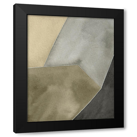 Tectonic Shift IV Black Modern Wood Framed Art Print by Popp, Grace