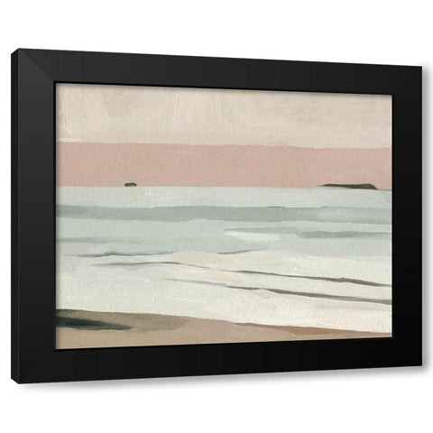 Muted Tonal Horizon II Black Modern Wood Framed Art Print by Caroline, Emma