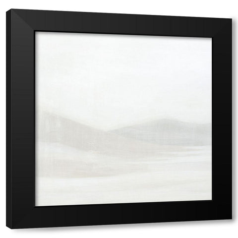 White Sand Storm I Black Modern Wood Framed Art Print with Double Matting by Popp, Grace
