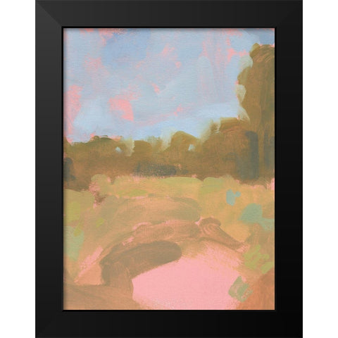 Claudias Place II Black Modern Wood Framed Art Print by Green, Jacob