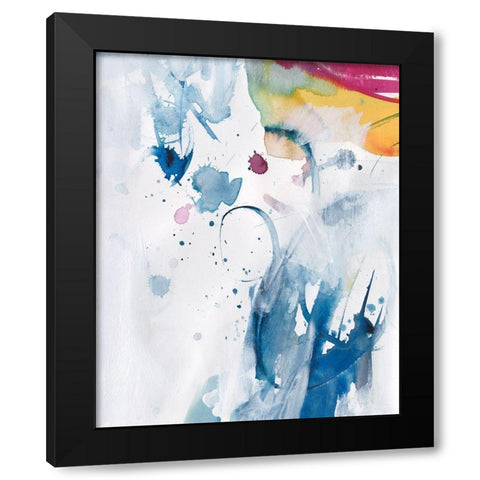 Treading Softly II Black Modern Wood Framed Art Print with Double Matting by Combs, Joyce