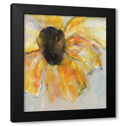 Sunny Days I Black Modern Wood Framed Art Print with Double Matting by Combs, Joyce