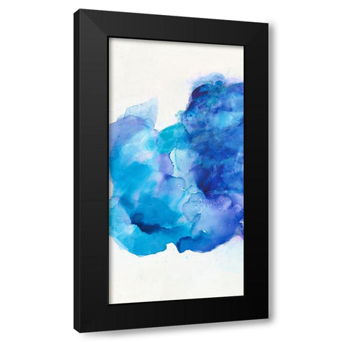 Waterscape I Black Modern Wood Framed Art Print by Combs, Joyce