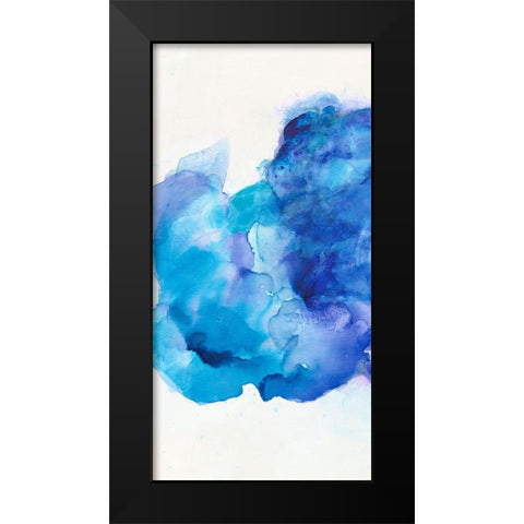 Waterscape I Black Modern Wood Framed Art Print by Combs, Joyce