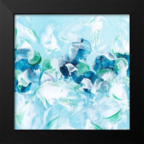 Abstract Cloud Cover I Black Modern Wood Framed Art Print by Harper, Ethan