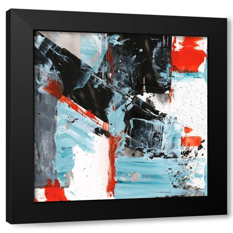 Missed Connection IV Black Modern Wood Framed Art Print by Harper, Ethan