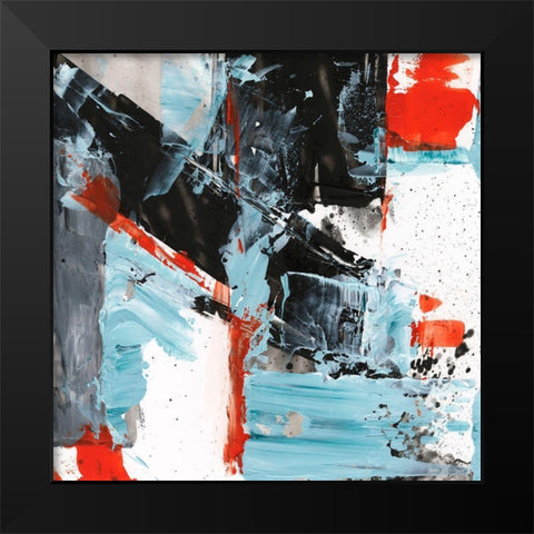 Missed Connection IV Black Modern Wood Framed Art Print by Harper, Ethan