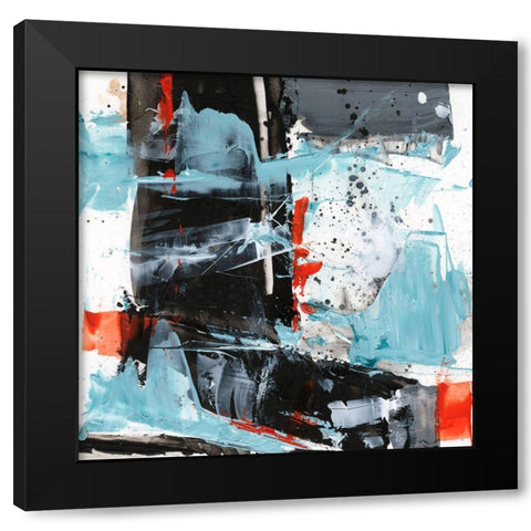 Missed Connection VI Black Modern Wood Framed Art Print by Harper, Ethan