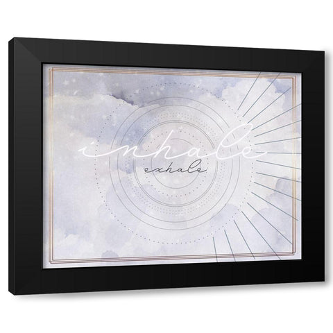 Mystic Escape II Black Modern Wood Framed Art Print by Parker, Jennifer Paxton