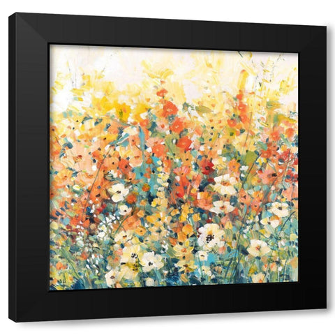 Parisian Spring I Black Modern Wood Framed Art Print by OToole, Tim