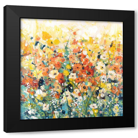 Parisian Spring II Black Modern Wood Framed Art Print with Double Matting by OToole, Tim