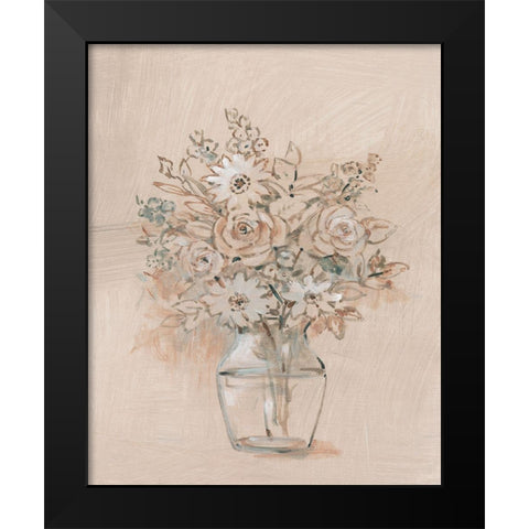 Still Life Sketch I Black Modern Wood Framed Art Print by OToole, Tim