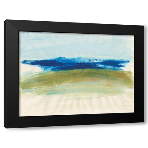 Mirages I Black Modern Wood Framed Art Print by Combs, Joyce