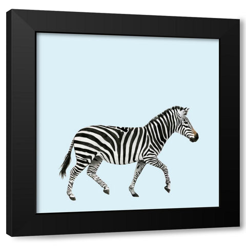 Twilight Safari I Black Modern Wood Framed Art Print with Double Matting by Popp, Grace