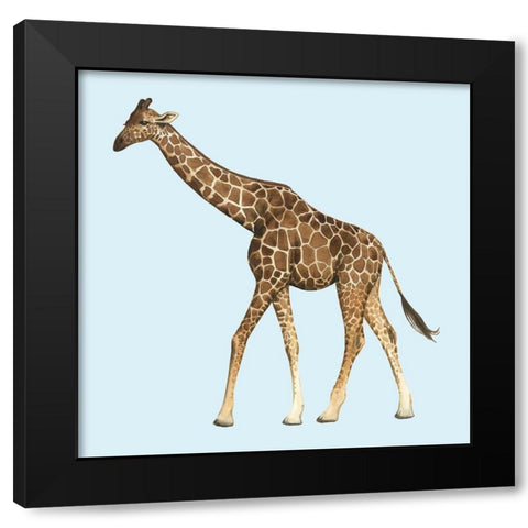 Twilight Safari II Black Modern Wood Framed Art Print with Double Matting by Popp, Grace