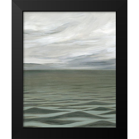 Overcasting I Black Modern Wood Framed Art Print by Popp, Grace