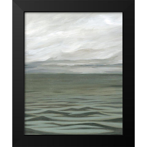 Overcasting II Black Modern Wood Framed Art Print by Popp, Grace