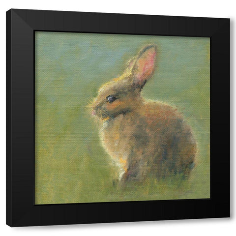 Thatcher Black Modern Wood Framed Art Print with Double Matting by Wendling, Marilyn