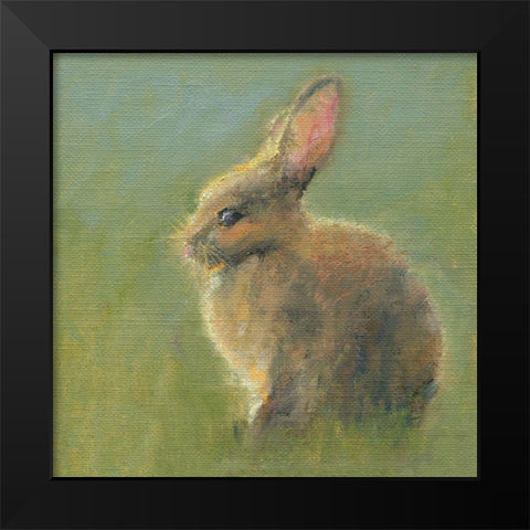 Thatcher Black Modern Wood Framed Art Print by Wendling, Marilyn