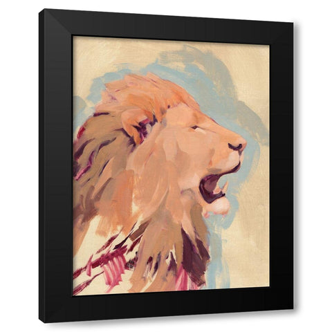 Pride Leader I Black Modern Wood Framed Art Print with Double Matting by Green, Jacob