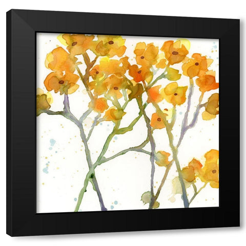 The Favorite Flowers VIII Black Modern Wood Framed Art Print by Quin, Marabeth