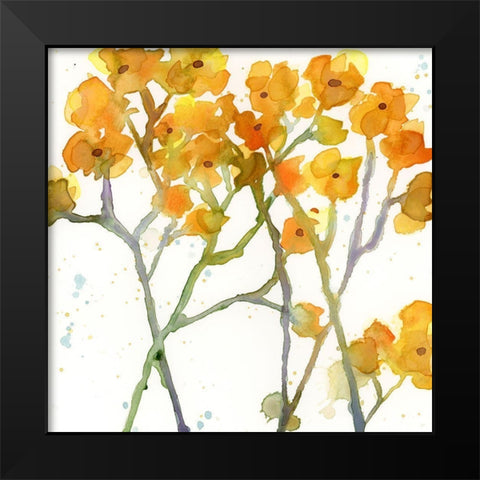 The Favorite Flowers VIII Black Modern Wood Framed Art Print by Quin, Marabeth