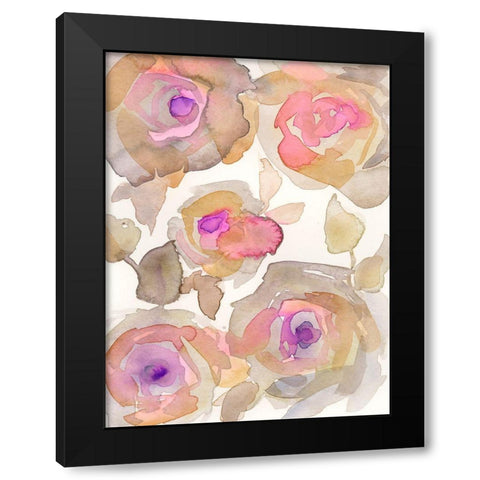 Small Glories III Black Modern Wood Framed Art Print by Quin, Marabeth